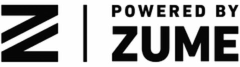 POWERED BY ZUME Logo (USPTO, 02/27/2018)