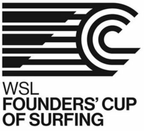 C WSL FOUNDERS' CUP OF SURFING Logo (USPTO, 03.05.2018)