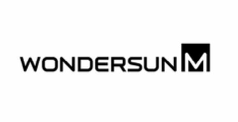 WONDERSUNM Logo (USPTO, 09.01.2019)