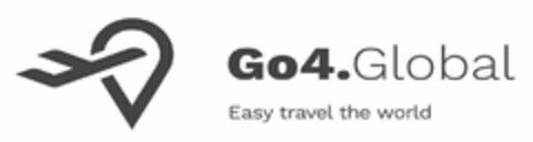 GO4.GLOBAL EASY TRAVEL THE WORLD Logo (USPTO, 13.02.2019)