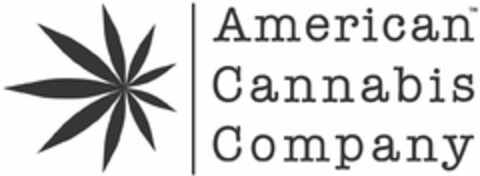 AMERICAN CANNABIS COMPANY Logo (USPTO, 24.10.2019)