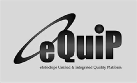 EQUIP EINFOCHIPS UNIFIED & INTEGRATED QUALITY PLATFORM Logo (USPTO, 13.12.2019)
