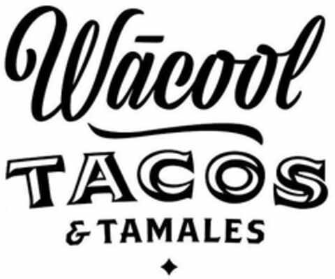 WACOOL TACOS & TAMALES Logo (USPTO, 12/23/2019)