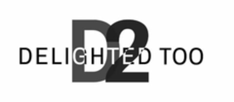 D2 DELIGHTED TOO Logo (USPTO, 01/13/2020)