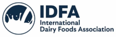 IDFA INTERNATIONAL DAIRY FOODS ASSOCIATION Logo (USPTO, 10.03.2020)