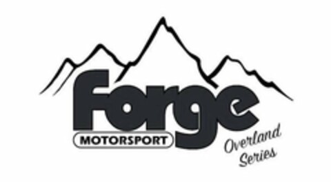 FORGE MOTORSPORT OVERLAND SERIES Logo (USPTO, 04/15/2020)