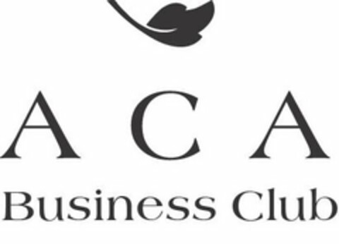 ACA BUSINESS CLUB Logo (USPTO, 06.05.2020)