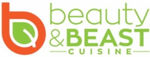 B BEAUTY & BEAST CUISINE Logo (USPTO, 28.08.2020)