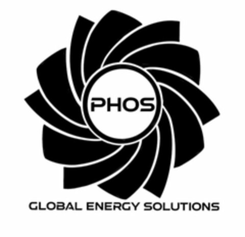 PHOS GLOBAL ENERGY SOLUTIONS Logo (USPTO, 08.09.2020)