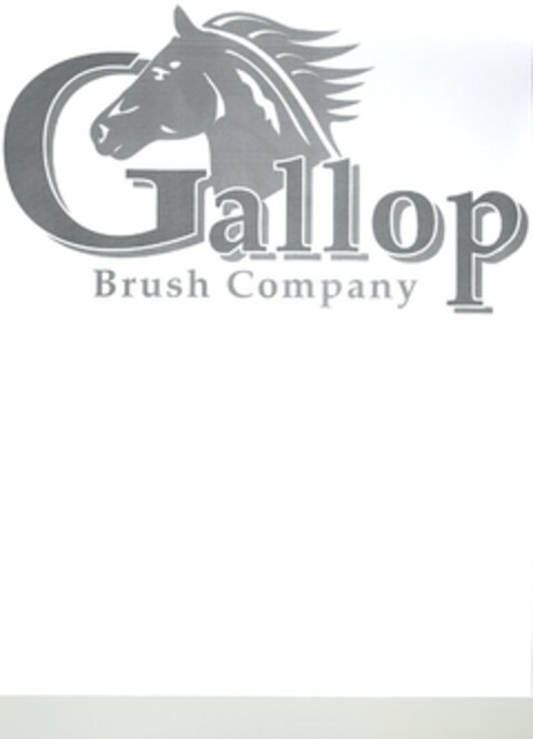 GALLOP BRUSH COMPANY Logo (USPTO, 12/18/2009)