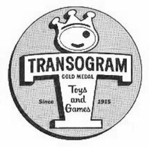 TRANSOGRAM GOLD MEDAL TOYS AND GAMES SINCE 1915 Logo (USPTO, 27.02.2010)