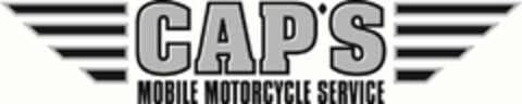 CAP'S MOBILE MOTORCYCLE SERVICE Logo (USPTO, 09.04.2010)