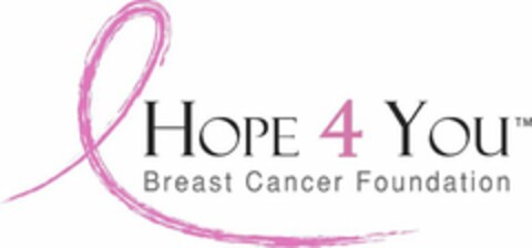 HOPE 4 YOU BREAST CANCER FOUNDATION Logo (USPTO, 03.11.2010)