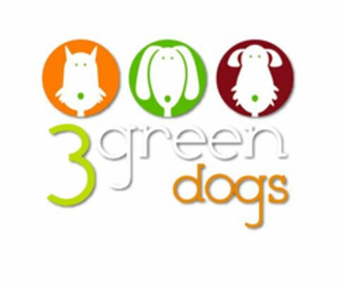 3 GREEN DOGS Logo (USPTO, 27.05.2011)