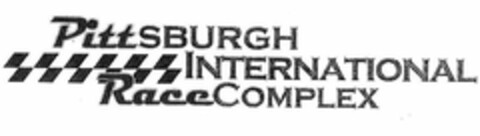 PITTSBURGH INTERNATIONAL RACE COMPLEX Logo (USPTO, 10/18/2011)