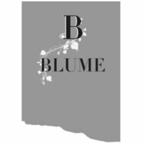 BLUME B Logo (USPTO, 01/05/2012)