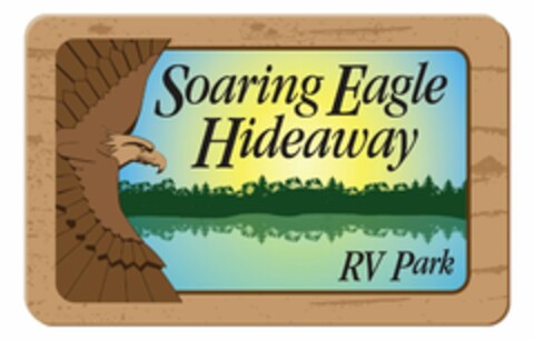 SOARING EAGLE HIDEAWAY RV PARK Logo (USPTO, 11/09/2012)