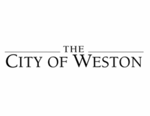 THE CITY OF WESTON Logo (USPTO, 17.01.2014)