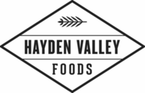 HAYDEN VALLEY FOODS Logo (USPTO, 17.06.2014)
