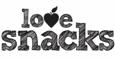 LOVE SNACKS Logo (USPTO, 07/02/2014)