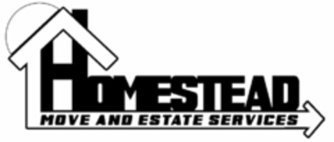 HOMESTEAD MOVE AND ESTATE SERVICES Logo (USPTO, 12.12.2014)