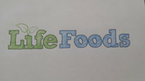 LIFE FOODS Logo (USPTO, 09.03.2015)