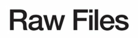 RAW FILES Logo (USPTO, 08/05/2015)