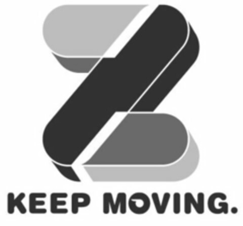 Z KEEP MOVING. Logo (USPTO, 27.08.2015)