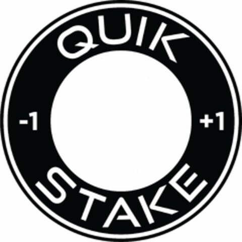 (-1) QUIK STAKE (+1) Logo (USPTO, 29.09.2015)