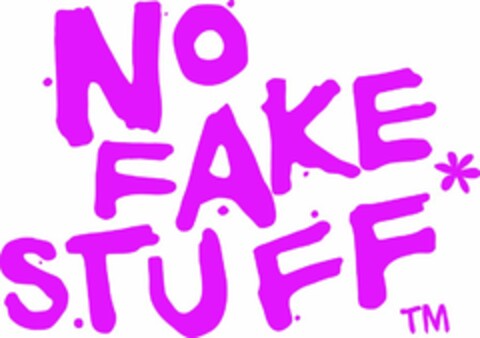 NO FAKE STUFF Logo (USPTO, 17.11.2015)