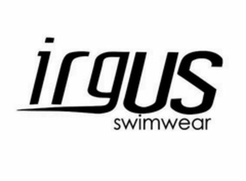 IRGUS SWIMWEAR Logo (USPTO, 07.12.2015)