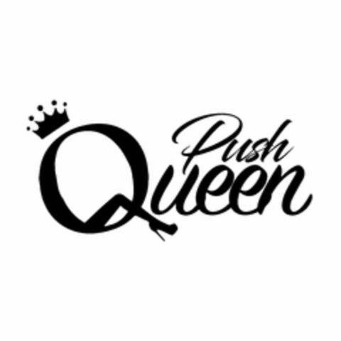 QUEEN PUSH Logo (USPTO, 06.07.2016)