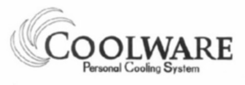 COOLWARE PERSONAL COOLING SYSTEM Logo (USPTO, 23.08.2016)