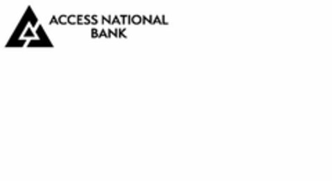 ACCESS NATIONAL BANK Logo (USPTO, 26.08.2016)