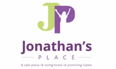 JP JONATHAN'S PLACE A SAFE PLACE A · LOVING HOME · A PROMISING FUTURE Logo (USPTO, 06.09.2016)