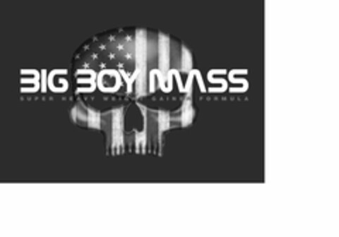 BIG BOY MASS SUPER HEAVY WEIGHT GAINER FORMULA Logo (USPTO, 11/14/2016)