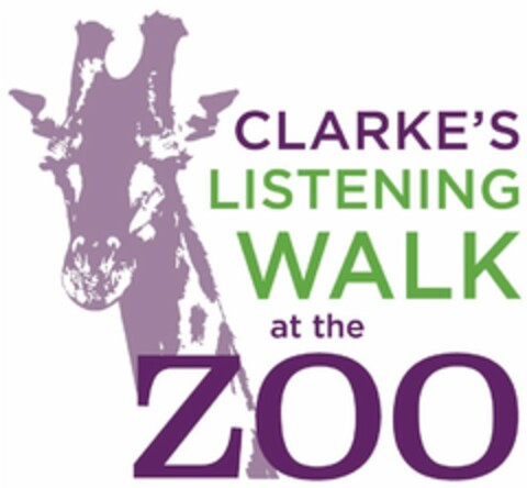 CLARKE'S LISTENING WALK AT THE ZOO Logo (USPTO, 10.05.2017)