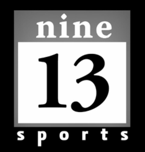 NINE 13 SPORTS Logo (USPTO, 01.06.2017)