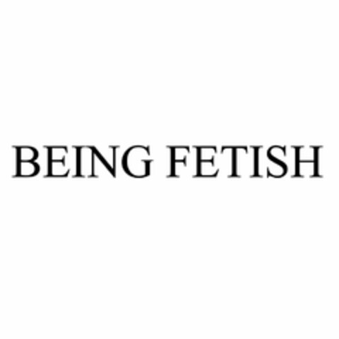 BEING FETISH Logo (USPTO, 17.07.2017)