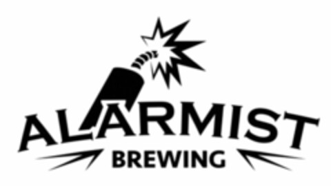 ALARMIST BREWING Logo (USPTO, 08/14/2017)