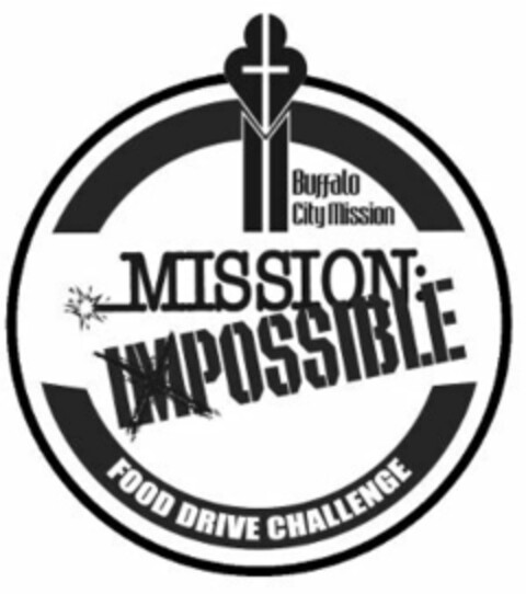 BUFFALO CITY MISSION MISSION IMPOSSIBLEFOOD DRIVE CHALLENGE Logo (USPTO, 17.10.2017)