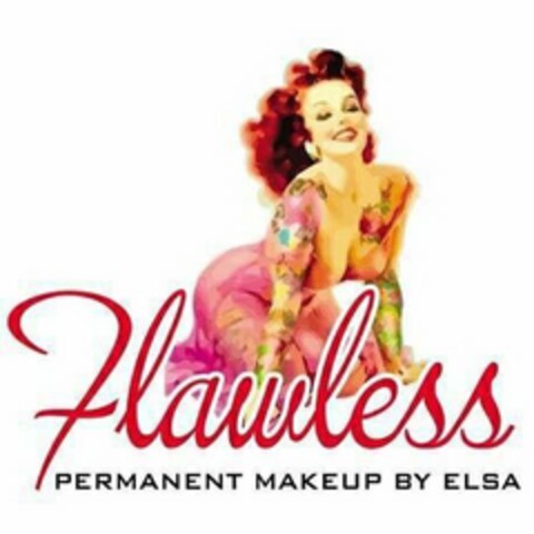 FLAWLESS PERMANENT MAKEUP BY ELSA Logo (USPTO, 18.10.2017)