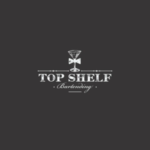 TOP SHELF BARTENDING Logo (USPTO, 17.05.2018)