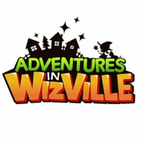 ADVENTURES IN WIZVILLE Logo (USPTO, 08.06.2018)