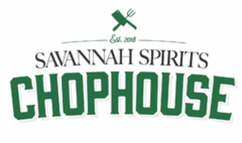 SAVANNAH SPIRITS CHOPHOUSE EST. 2018 Logo (USPTO, 19.06.2018)