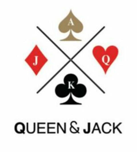 XAQKJ QUEEN & JACK Logo (USPTO, 07/10/2018)