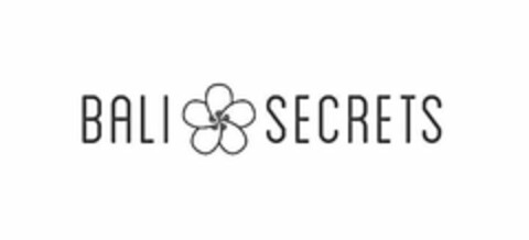 BALI SECRETS Logo (USPTO, 22.08.2018)