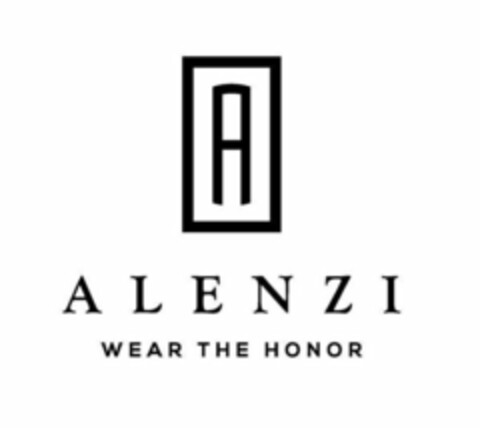 A ALENZI WEAR THE HONOR Logo (USPTO, 08.11.2018)