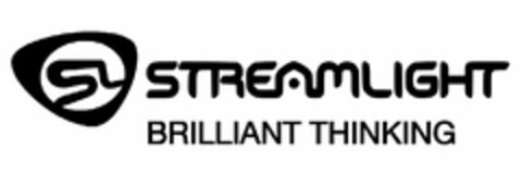 SL STREAMLIGHT BRILLIANT THINKING Logo (USPTO, 01/04/2019)