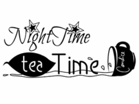 NIGHTTIME TEA TIME CANDICE Logo (USPTO, 08.01.2019)